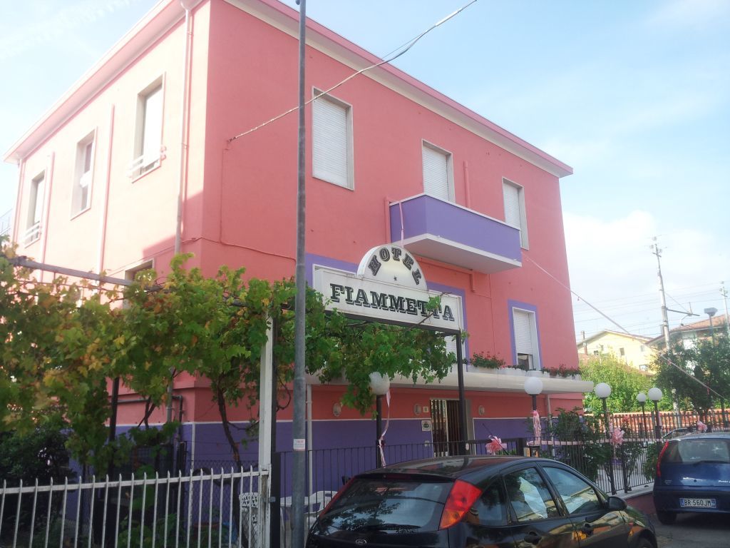 Hotel Fiammetta Rimini Exterior foto